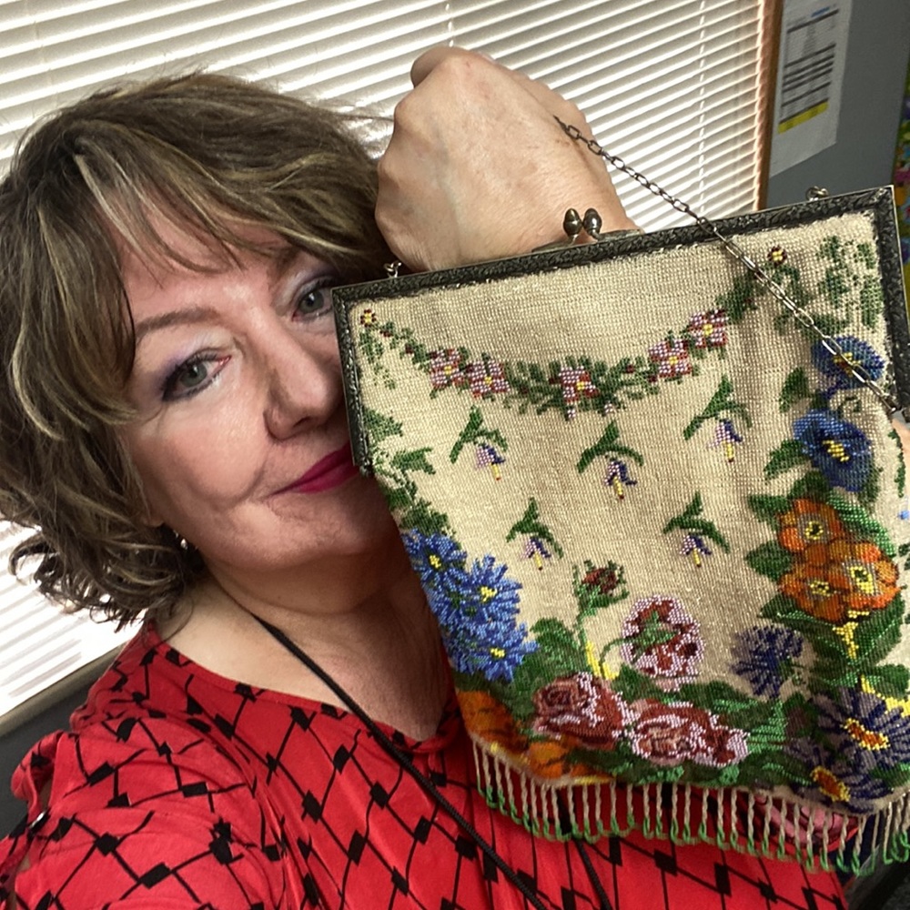 Antique beaded handbag (drawer 1)